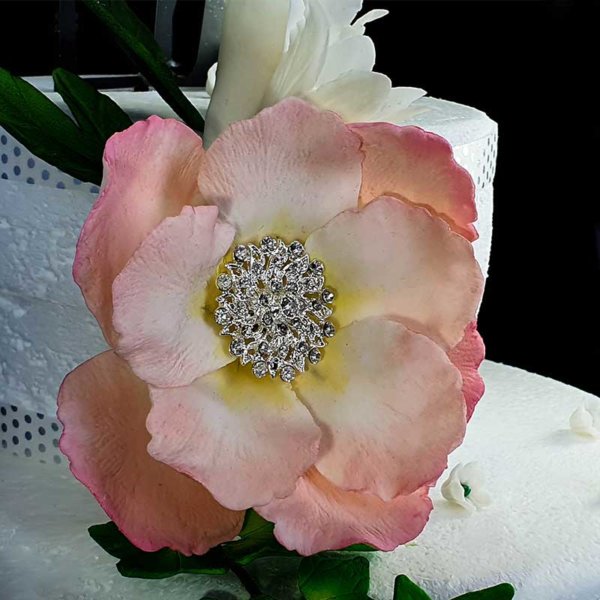 Edible Cake Toppers | Wedding Cake Toppers NZ | Shop Online for Gumpaste Icing Sugar Flower Bunches | The Rose Factory - New Zealand